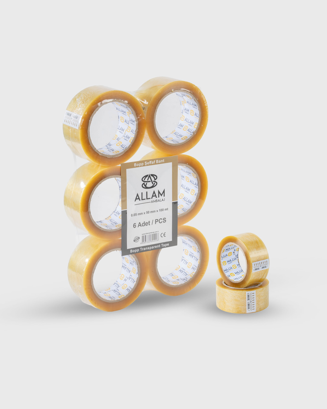 Clear Hot Melt BOPP Tape